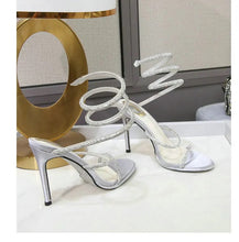 Load image into Gallery viewer, Bottega Veneta heels designer heels ysl heels gucci heels Balenciaga heels Chanel heels
