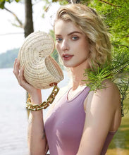 Load image into Gallery viewer, shopluxhouse beach bag straw bag ysl Louis Vuitton Balmain Loewe bag
