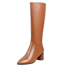 Load image into Gallery viewer, Designer boots Balmain boots ysl boots loewe sexy calf boots leather Stuart weitzman Amina muaddi 
