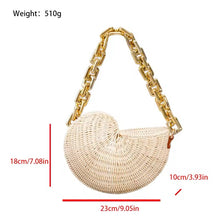 Load image into Gallery viewer, shopluxhouse beach bag straw bag ysl Louis Vuitton Balmain Loewe bag

