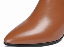 Load image into Gallery viewer, Designer boots Balmain boots ysl boots loewe sexy calf boots leather Stuart weitzman Amina muaddi 

