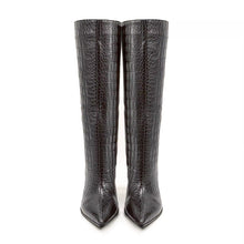 Load image into Gallery viewer, Designer boots Balmain boots ysl boots loewe sexy calf boots leather Stuart weitzman Amina muaddi 
