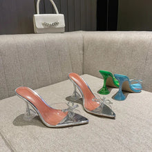 Load image into Gallery viewer, Bottega Veneta heels designer heels ysl heels gucci heels Balenciaga heels Chanel heels
