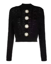 Load image into Gallery viewer, Maisie Sweater || Black
