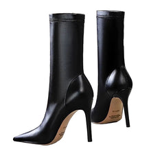 Load image into Gallery viewer, Cheap Zara boots Zara heels pointed toe boots
