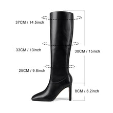 Load image into Gallery viewer, Designer boots Balmain boots ysl boots loewe sexy calf boots leather Stuart weitzman Amina muaddi 
