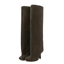 Load image into Gallery viewer, Designer boots Balmain boots ysl boots loewe sexy calf boots leather Stuart weitzman Amina muaddi 
