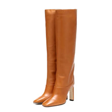 Load image into Gallery viewer, Designer boots Balmain boots ysl boots loewe sexy calf boots leather Stuart weitzman Amina muaddi 
