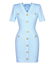 Load image into Gallery viewer, Gabriela Dress || Sky

