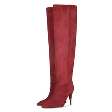 Load image into Gallery viewer, Designer boots Balmain boots ysl boots loewe sexy calf boots leather Stuart weitzman Amina muaddi 
