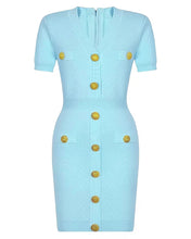 Load image into Gallery viewer, Elodie Dress || Blue
