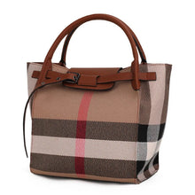 Load image into Gallery viewer, Charlotte Plaid Bag
