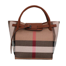 Load image into Gallery viewer, Charlotte Plaid Bag
