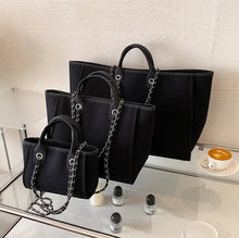 Load image into Gallery viewer, Canvas Bag || Black S
