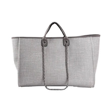 Load image into Gallery viewer, Canvas Bag || Grey L
