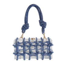 Load image into Gallery viewer, cult gaia bag clear designer crystal bag
