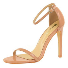 Load image into Gallery viewer, 4" ankle heels shopluxhouse Amina muaddi ysl bottega venetta heels
