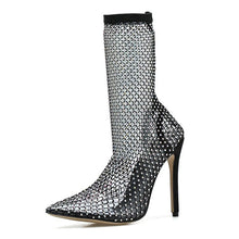 Load image into Gallery viewer, Designer boots Balmain boots ysl boots loewe sexy calf boots leather Stuart weitzman Amina muaddi 
