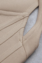 Load image into Gallery viewer, tan bandage dress house of cb
