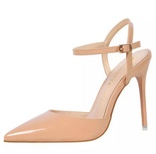 Load image into Gallery viewer, Amina muaddi ysl pointed toe heels 4” heels classy pumps bottega venetta
