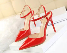 Load image into Gallery viewer, Amina muaddi ysl pointed toe heels 4” heels classy pumps bottega venetta
